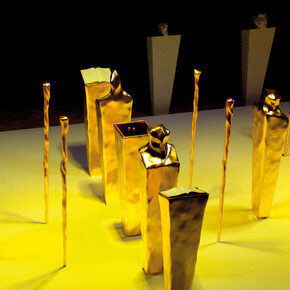 Bizhan Bassiri, Riserva Aurea, 2014 - Galleria Nazionale dell’Umbria, ph. Mario Di Paolo 