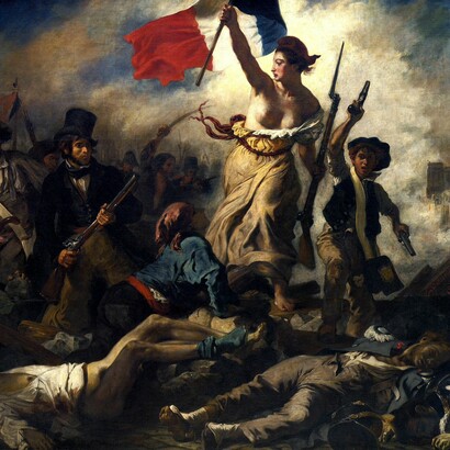 "La Liberté guidant le peuple", Eugène Delacroix, 1830