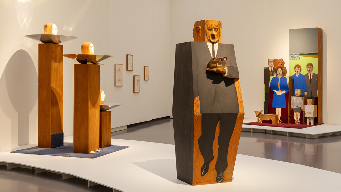 Marisol, exhibition view. Courtesy of Kunsthaus Zürich