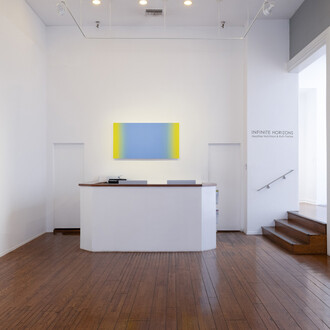 Heather Hutchison and Ruth Pastine, Infinite horizons, exhibition view. Courtesy of Louis Stern Fine Arts