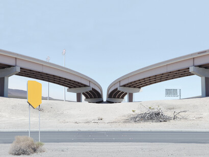Lauren Marsolier, Highway 2, 2010, 36 x 54 inches, 91.44 x 137.1 cm Ed. 2/7 +1 A.P. 24 x 36 inches, 60.9 x 91.4 cm Ed. 1/7 +1 A.P. Archival pigment print