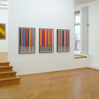 Mark Francis, Chroma, exhibition view. Courtesy of Bernhard Knaus Fine Art