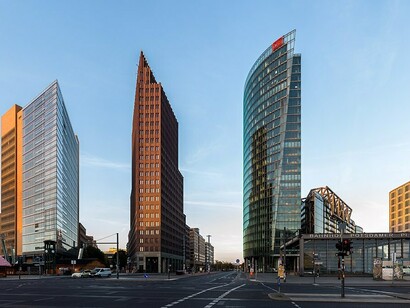 Postdamer Platz in Beerlin
