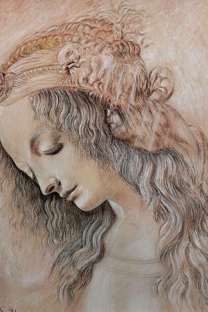 Renata Storari, Raffinata dolcezza, pastello