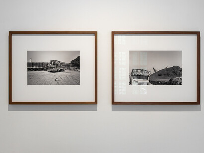 Sunhil Sippy, Eastward: explorations along Mumbai’s eastern seaboard, exhibition view. Courtesy of Galerie Mirchandani + Steinruecke