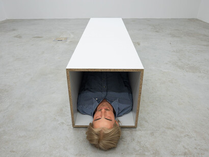 Dominik Štibernik, Selfie, exhibition view. Courtesy of MG+MSUM