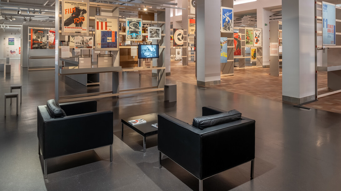 Avant-garde—graphic design on the rise, exhibition view. Courtesy of Museum für Gestaltung