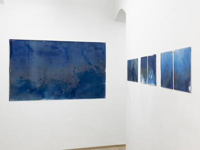 Blanesth, 5000 miles, exhibition view. Courtesy of Nosbaum Reding