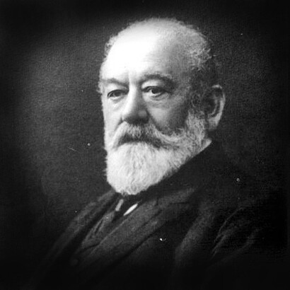 Conrad Freytag überführte die Erfindung von Joseph Monier in die Baupraxis. Bild: Conrad Freytag (1846-1921), Aufnahme um 1910
