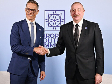 In 2024, Azerbaijan's President Ilham Aliyev met Finland's President Alexander Stubb to discuss bilateral relations, energy security, and the Armenia-Azerbaijan peace process