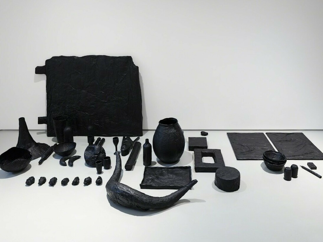 Joël Andrianomearisoa: Last Year in Antananarivo, Exhibition view. Courtesy of Tyburn Gallery