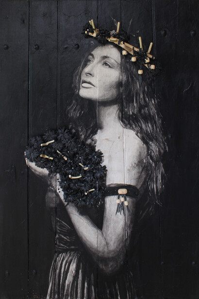 Yseult Digan, Empress. Courtesy of Danysz Gallery