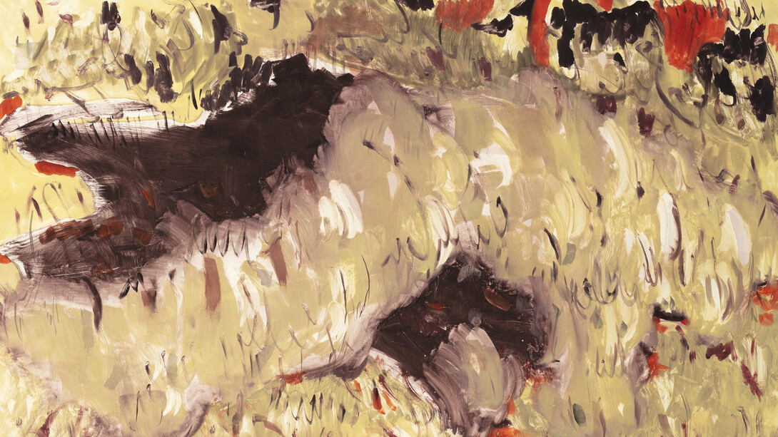 Olivia Pintér, Megan said... (detail), 2025. Courtesy of David Krut Projects