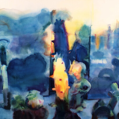 Edge In. Courtesy of Kate Oh Gallery 