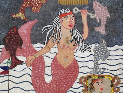 Myrlande Constant, Lasirène, 1999. Courtesy of Fort Gansevoort