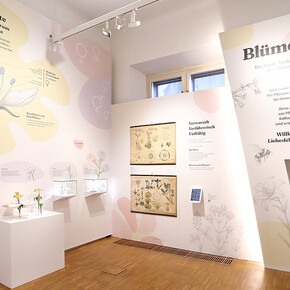 Blümchensex. Das bunte treiben der pflanzen, ausstellungsansicht. Mit freundlicher genehmigung des Natural History Museum