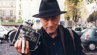 Jonas Mekas is a filmmaker who never leaves home without his trusted sidekick a camera
