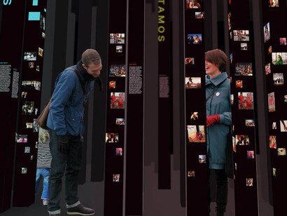 As visitas poderão desfrutar numerosas atividades interativas