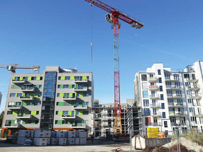 Newly built apartments in Neukölln