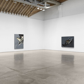 Garnets on the boulder. Jay DeFeo paintings of the 1980s, exhibition view. Courtesy of Paula Cooper Gallery