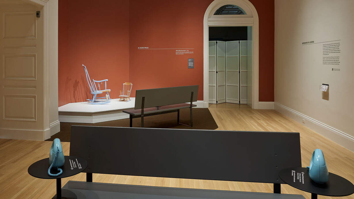 Various artists, Ways of looking, exhibition view. Courtesy of Risd Museum