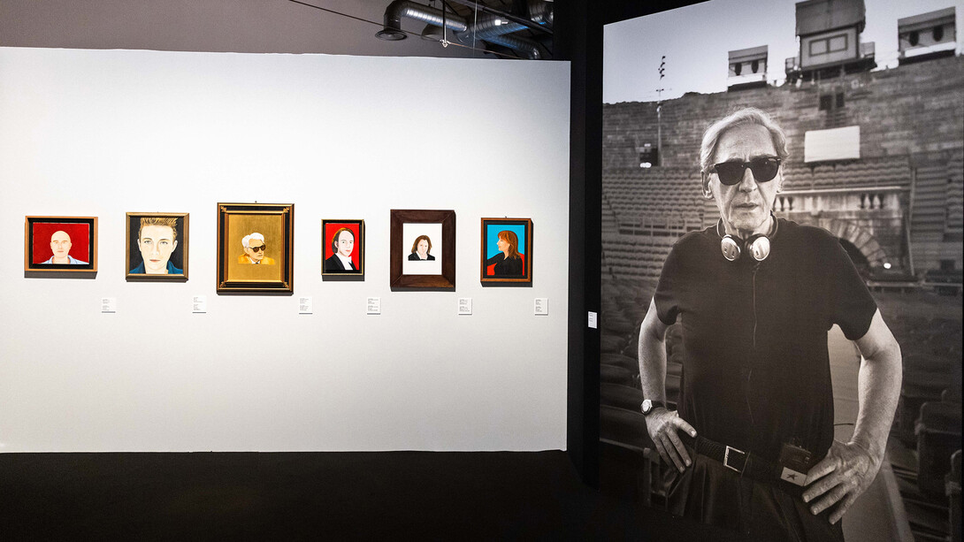 Franco Battiato. Un’altra vita, veduta della mostra. Cortesia del Maxxi