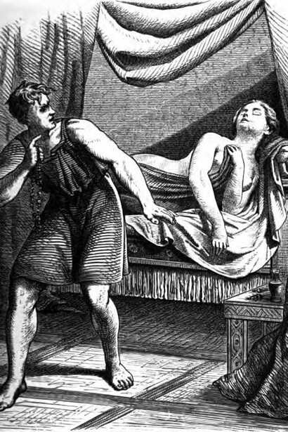 "Loke stiehlt Freyas Halsband" (1882) por Friedrich Wilhelm Heine. Loki rouba o colar de Freya, o *Brísingamen*, em uma cena de Friedrich Wilhelm Heine inspirada na mitologia nórdica. O episódio evidencia a importância simbólica do adorno e reforça a presença da magia, do desejo e do poder na trajetória da deusa