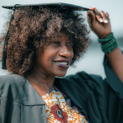 Superar desafios e o sorriso no rosto de quem sabe que batalhou para chegar ao fim de uma etapa