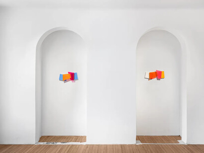 Henrik Eiben, Love takes miles, exhibition view. Courtesy of Pablo's Birthday