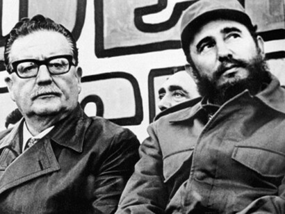 Fidel Castro y Salvador Allende