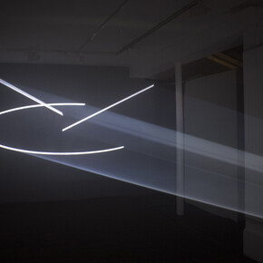 Anthony McCall, Raised voices, 2020. Courtesy of Sprüth Magers