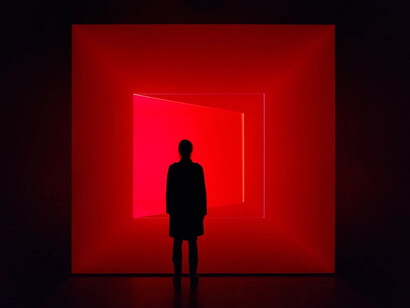 Installation art, artwork in exhibition. Courtesy of ARoS