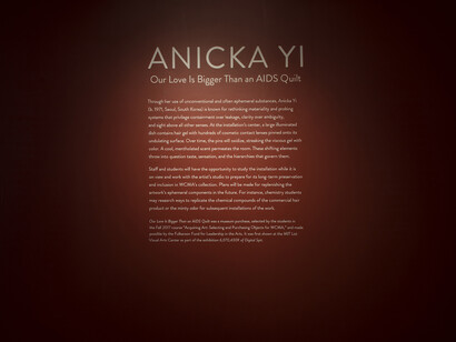 Anicka Yi. Courtesy of WCMA