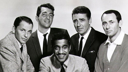 El 'Rat Pack' fue el nombre con el que se conoció a un grupo de actores y músicos estadounidenses de la escena de Las Vegas