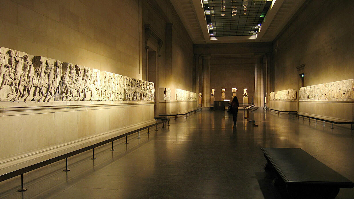 O friso do Partenon no British Museum