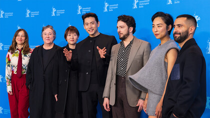 Elenco e direção do filme "Vidas Passadas".  “Vidas Passadas” (Past Lives), filme da estreante realizadora coreana Celine Song