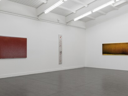 Installation views of the exhibition "John Knuth. Powerplant" at Brand New Gallery, Milan
