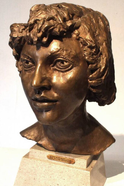 Sir Jacob Epstein, Kitty (2nd portrait), 1947, bronze, edition of 6, 32 cm high. From Keith Chapman