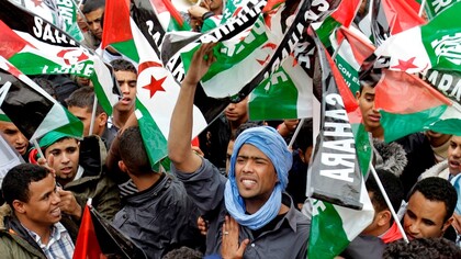 Manifestantes saharauis puden a la comunidad internacional una solución a la situación que vive su país