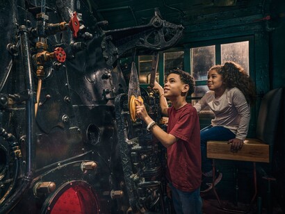 Steam. A world in motion, exhibition view. Courtesy of Ingenium. The Canada Science and Technology Museum 