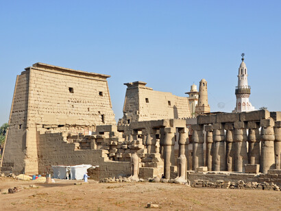 Il sito archeologico di Luxor, in Egitto