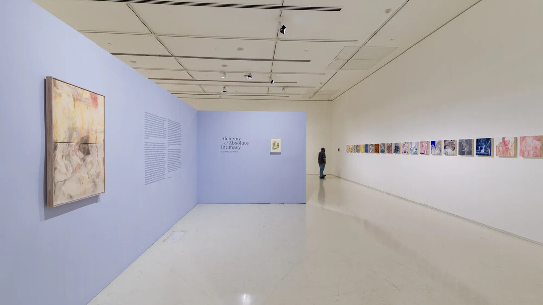 Sayanee Sarkar, Alchemy of absolute intimacy, exhibition view. Courtesy of Emami Art