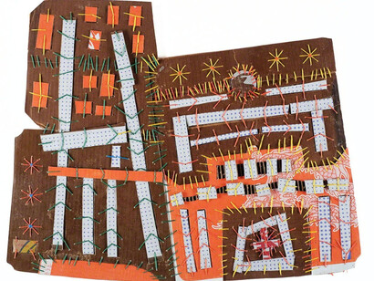 Reconfigured Box Collages. Courtesy of The Edward Thorp Gallery