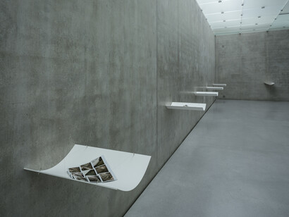 Cyprien Gaillard, When you expect flutes, it's whistles, exhibition view. Courtesy of Kunsthaus Bregenz