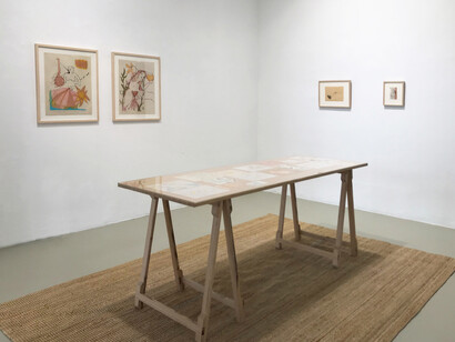 Aaron Rose & Natalie Krim. Courtesy of Circle Culture Gallery
