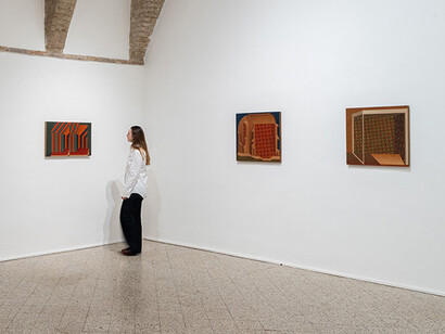 Laura Carralero, Tempo manifesto, exhibition view. Courtesy of Galleria Continua