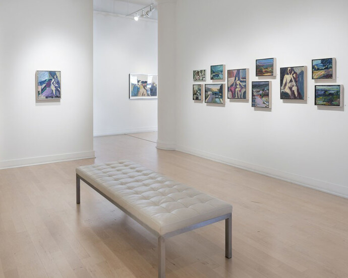 Terry St. John, Exhibition view. Courtesy of Dolby Chadwick Gallery