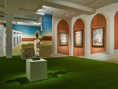 Metafisica Installation. Courtesy of Nahmad Projects, London. Photos by Stephen White