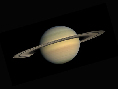 Planeta Saturno, foto cortesía de la Nasa