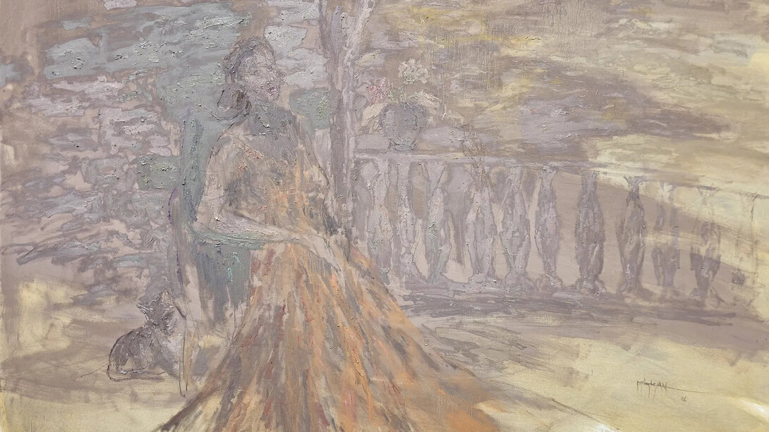 Midegbeyan Ojisua, A girl like me (detail), 2026. Courtesy of By Lara Sedbon Gallery